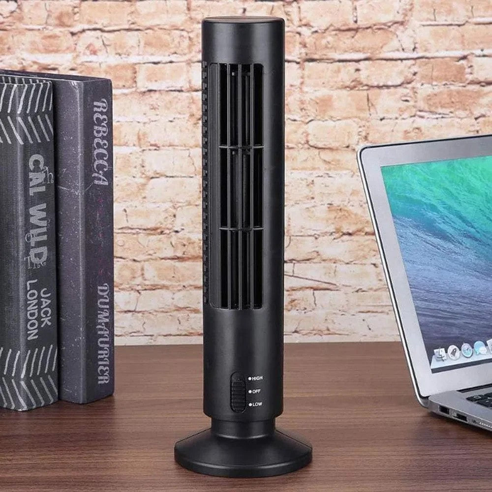 32cm TOWER FAN Inch Air Cooling Free Standing Tower Fan 3-Speed Oscillating