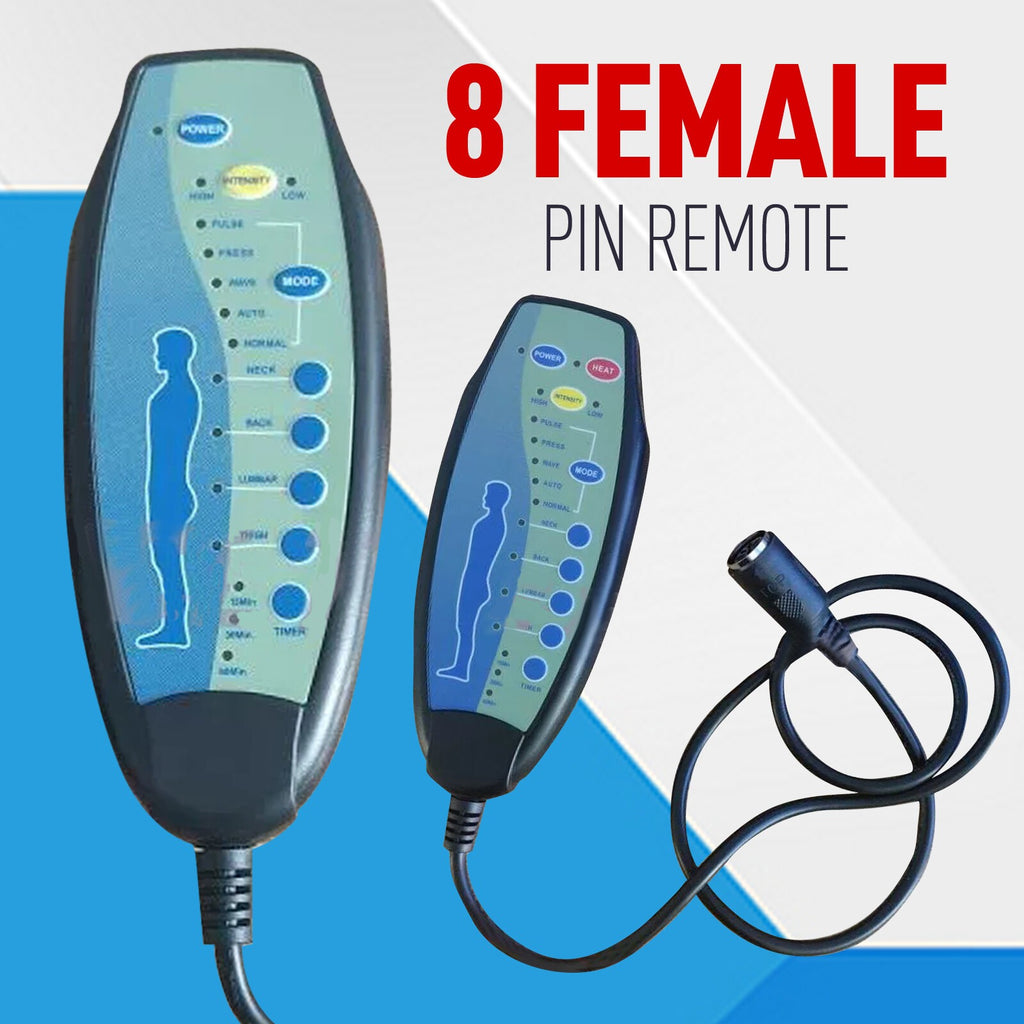 8 Female Pin Remote For Massage Power Lift Recliner Chair Hand Controller DC12V