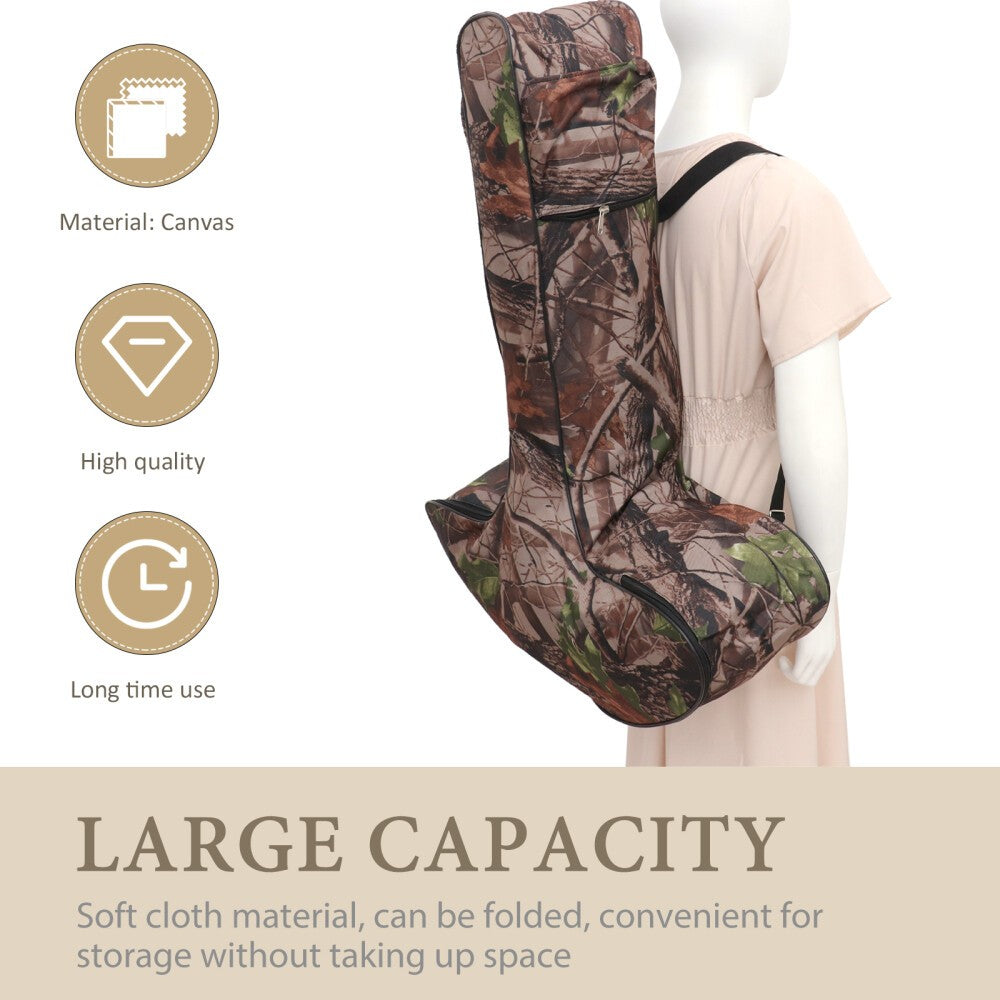 Adjustable Crossbow Storage Bag Outdoor Archery Carry Bag T Shape Bow Bag