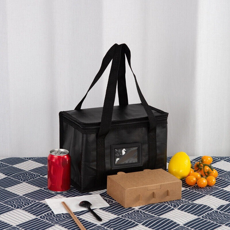 50L Food Delivery Insulated Bags Pizza Takeaway Thermal Warm/Cold Bag UK
