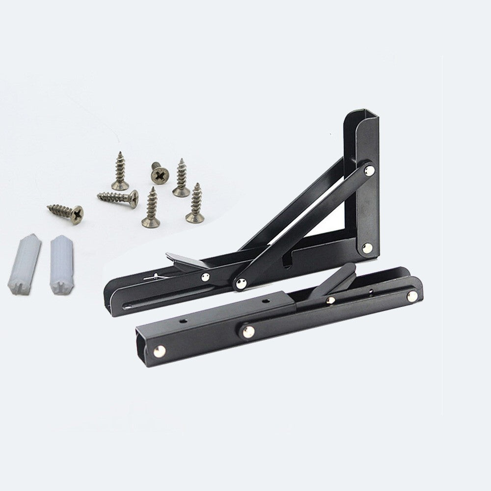 2X Campervan Folding Shelf Bracket Motorhome Table Extension Furniture