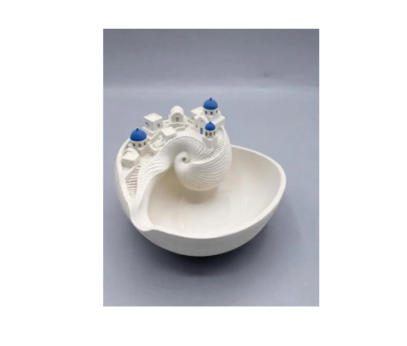 Santorini Catchall Bowl, Shell Tray for Keys Jewelry Coins Decorative Trinket