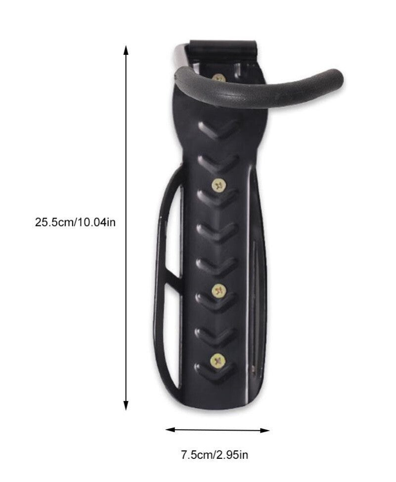 Bike Storage Wall Mounted Hook Bicycle Rack Hanger Holder Garage Steel Stand 4x