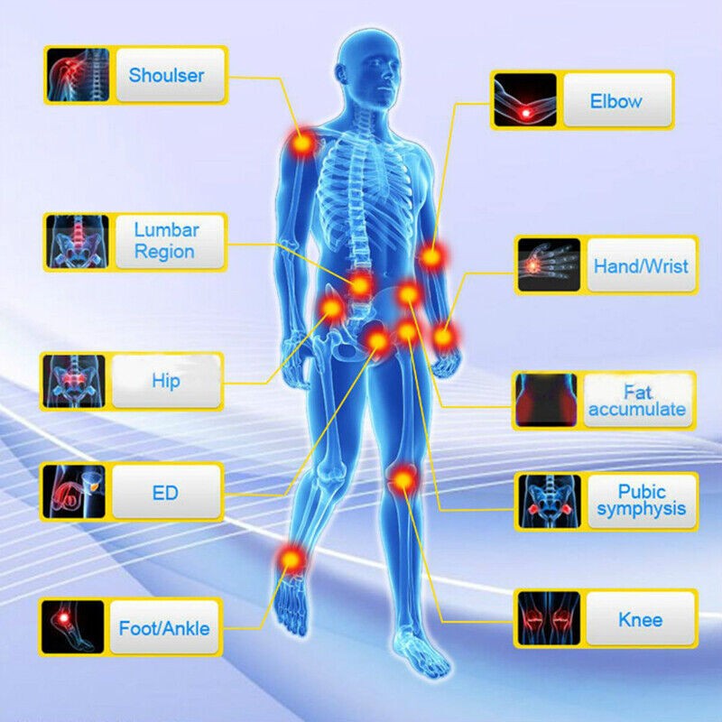 Touch Screen Shockwave Therapy Machine For Muscle Pain Removal & ED Treatment UK