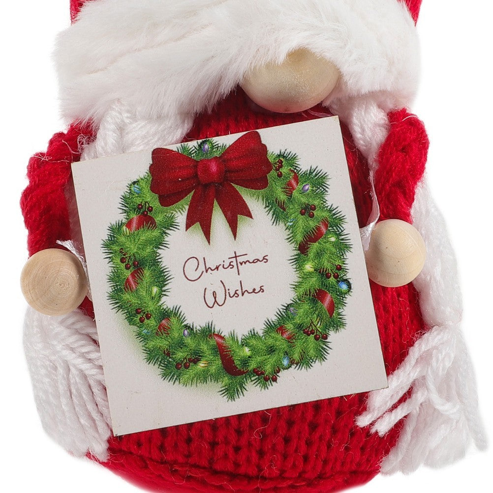 Christmas Gnome Plush Decoration Christmas Office Decoration Gnome Christmas