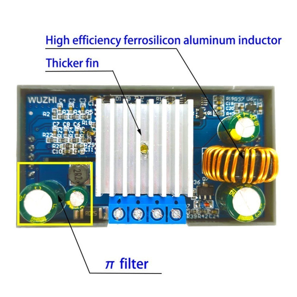 Supply 0.5-30V 4A Variable DC-DC Adjustable CNC Buck-Boost Power Supply Module