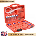 36X Common Rail Leak Off Test Kit 6 Cylinder Diesel Injector Flow Meter Adaptor