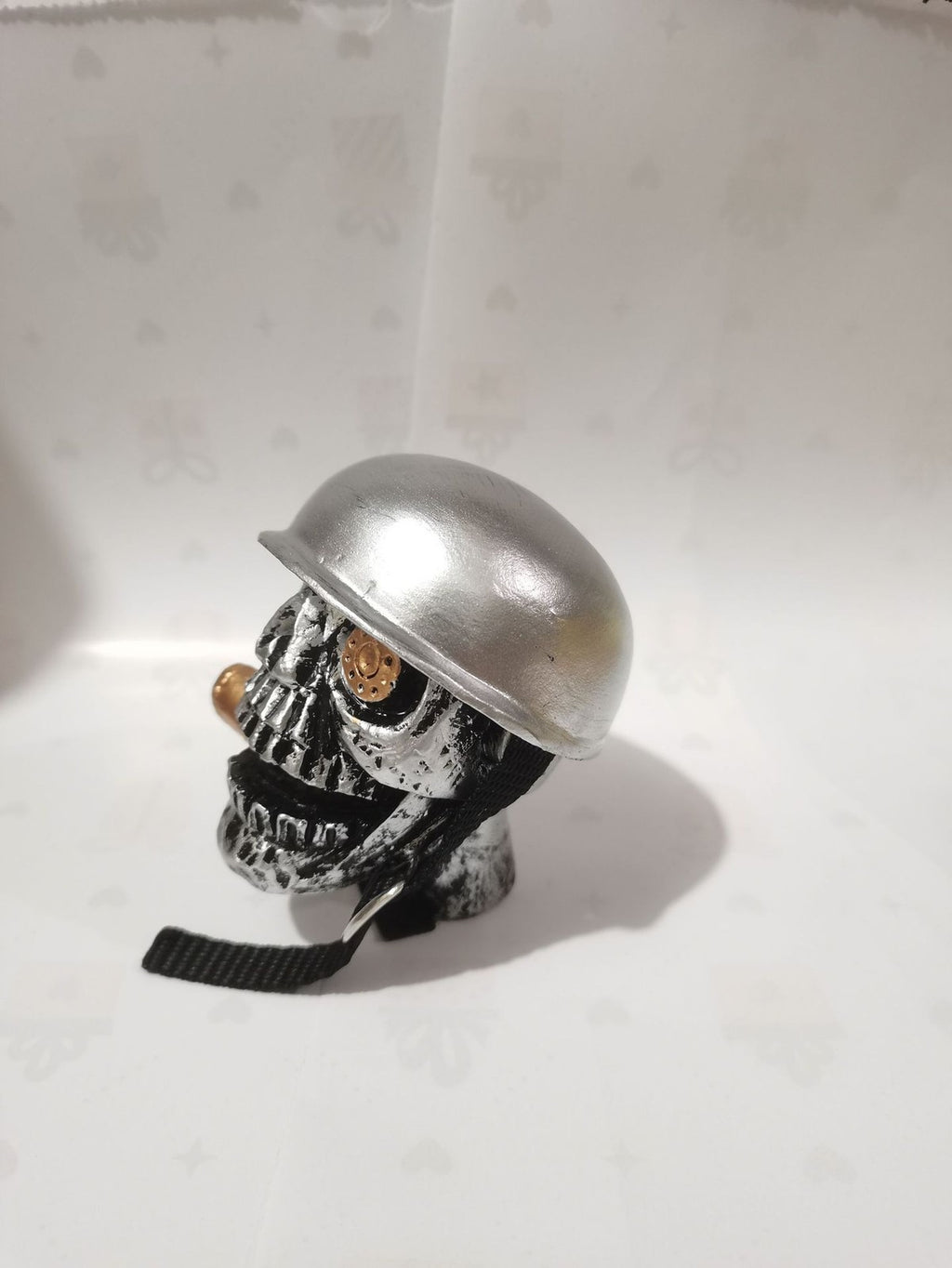 Skull-shaped Resin Car Gear-shift Decoration