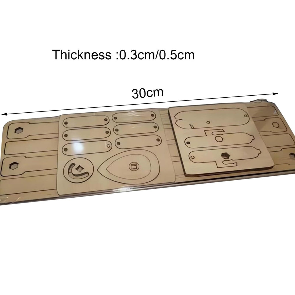 2 Players Balloon Bamboo Man Battle Handmade Wooden Fencing Puppets Party Games