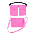2x soft Drainage Bag Pouch 2 Pockets Support Showering Bag