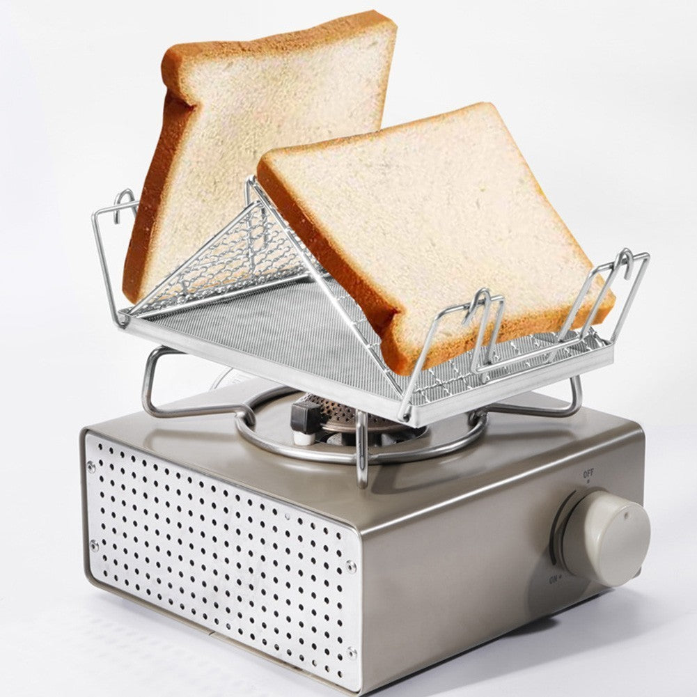 Stainless Steel Toaster Rack for Camping and Picnic Long lasting Durability