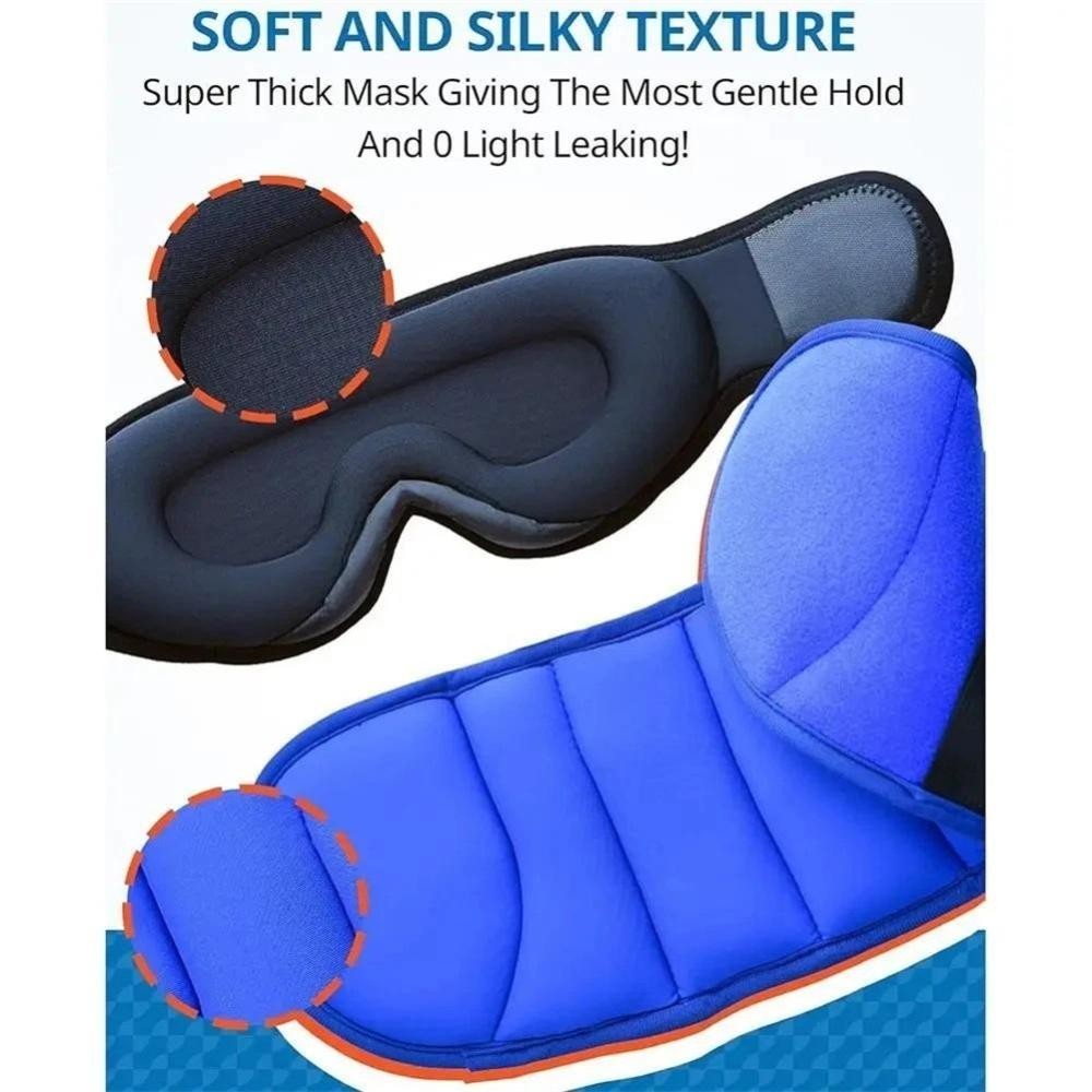 Travel Neck Pillow Airplane Support Headrest Long Flight Eye mask