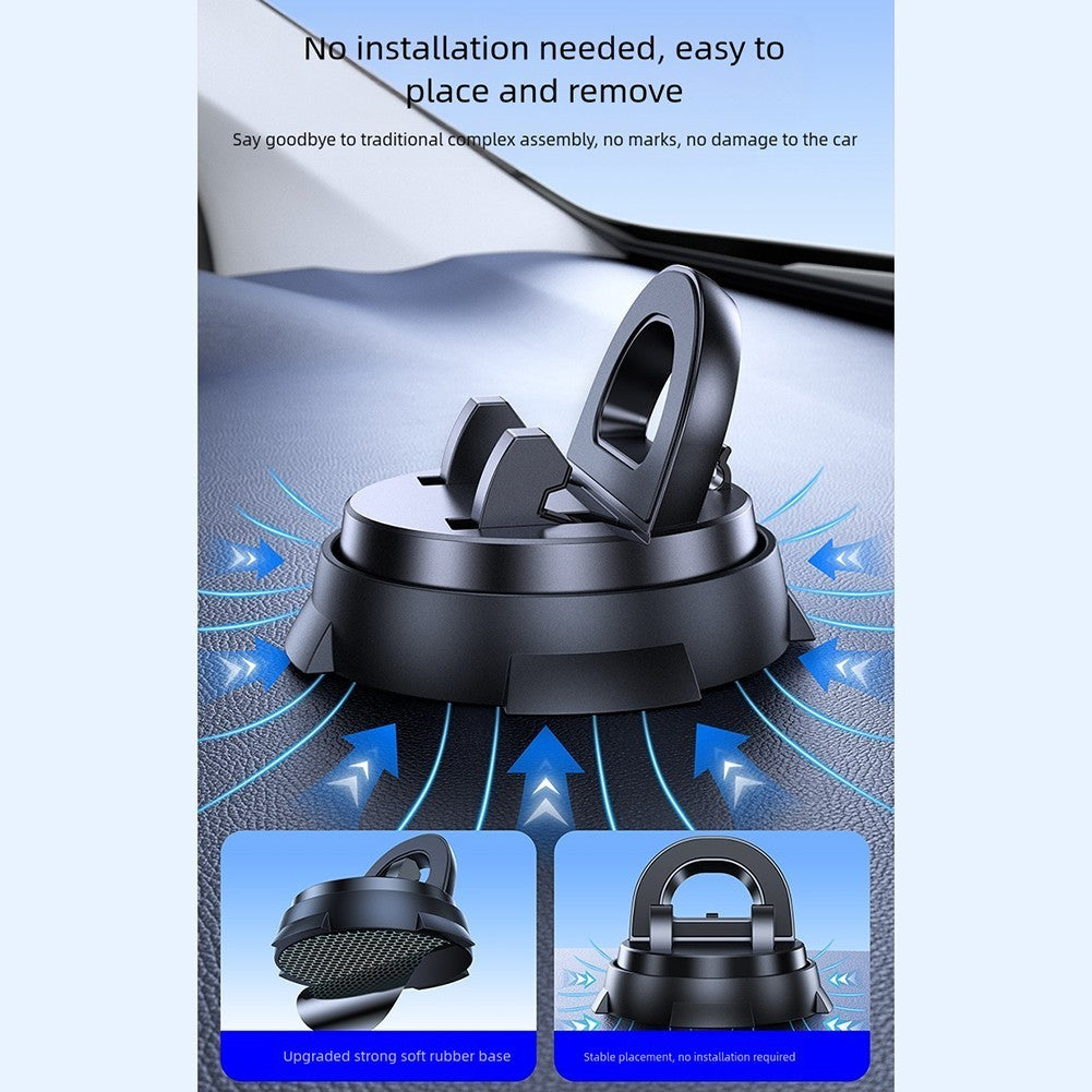 Car phone holder, non-slip, 360 degree rotation, suitable for most mobile phones