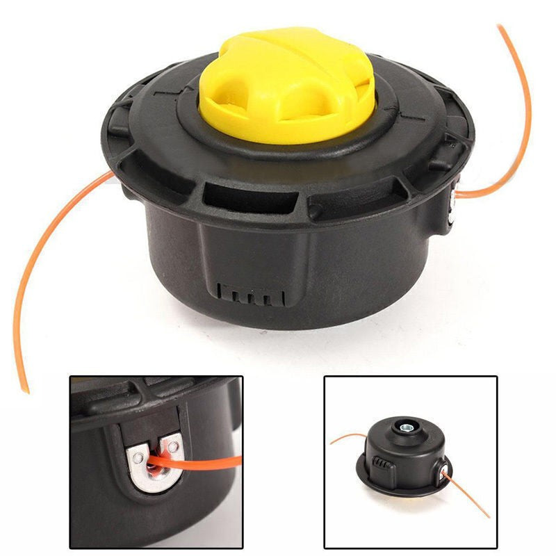 1*Petrol Trimmer Head Replace Strimmer Bump Feed Line Spool for Homelite Ryobi