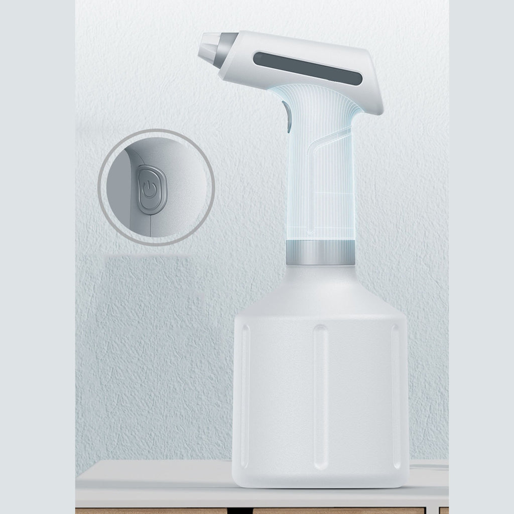 Electric Spray Bottle Automatic Rechargeable High Pressure Mist Pl TO