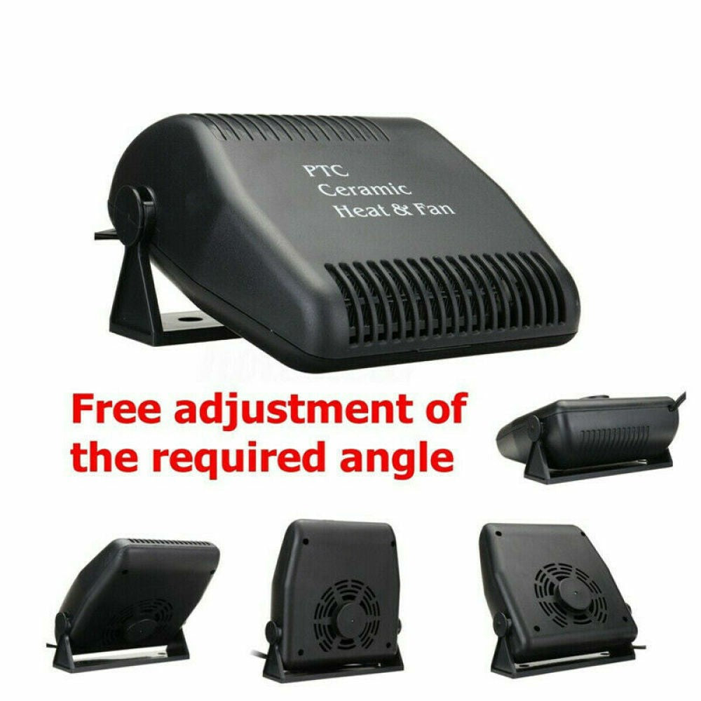 12V 150W Car Auto Heater Cooler Dryer Demister Defroster 2 in 1Hot Warm Fan Van