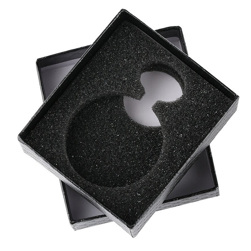 10pcs Cardboard Pocket Watch Box Black Case