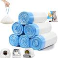 90 Count Litter Bags for Automatic Litter Box Extra-Thick Litter Box Plastic Bag