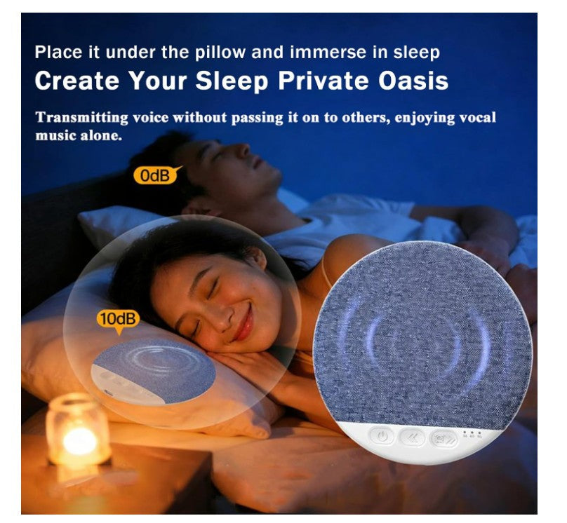 Under Pillow Sleep Speaker with Timing  White Noise