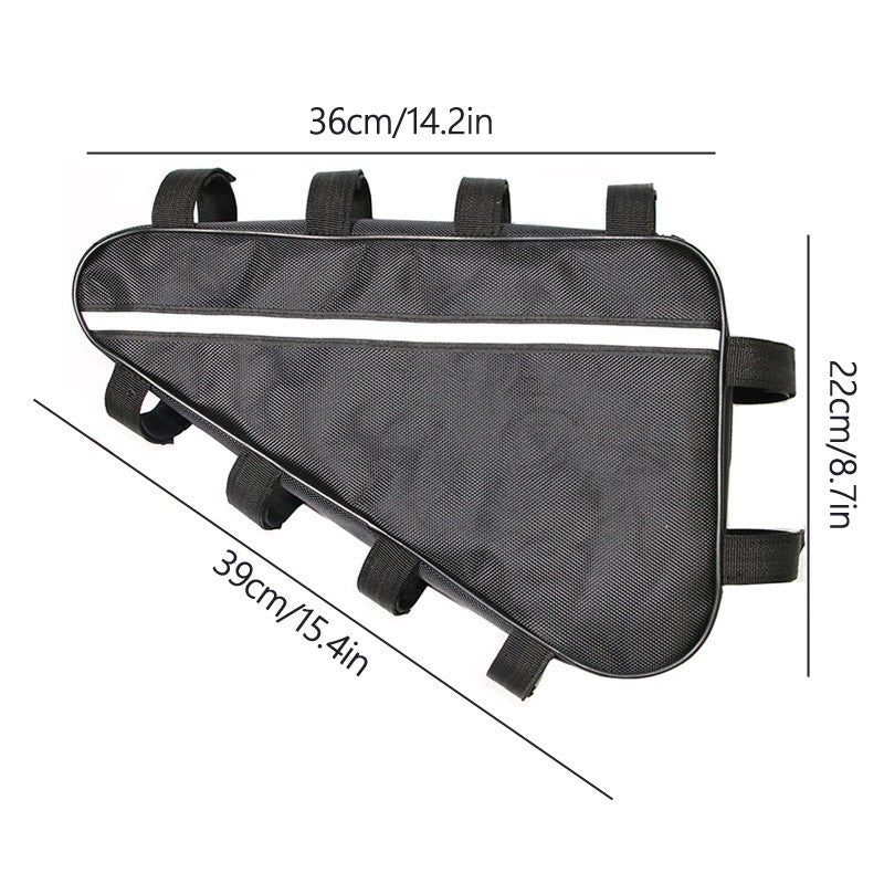 Electric E-Bike Triangle Frame Bag, Lithium Battery Protective Cover Case