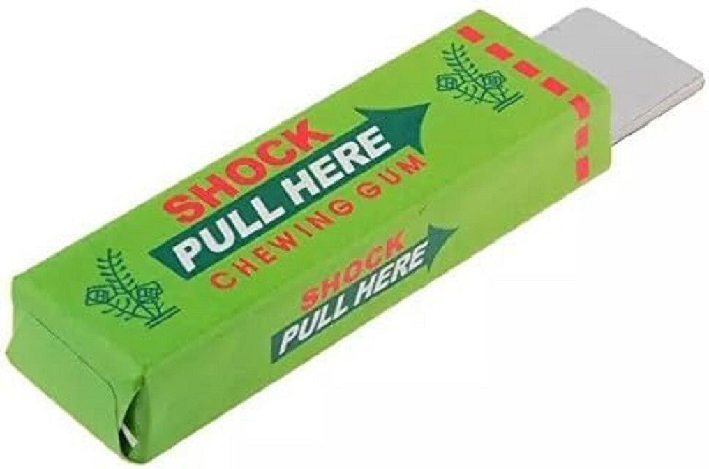 6 pcs Electric Shock Joke Chewing Gum Shocking Toy Gift Gadget Prank Trick Gag