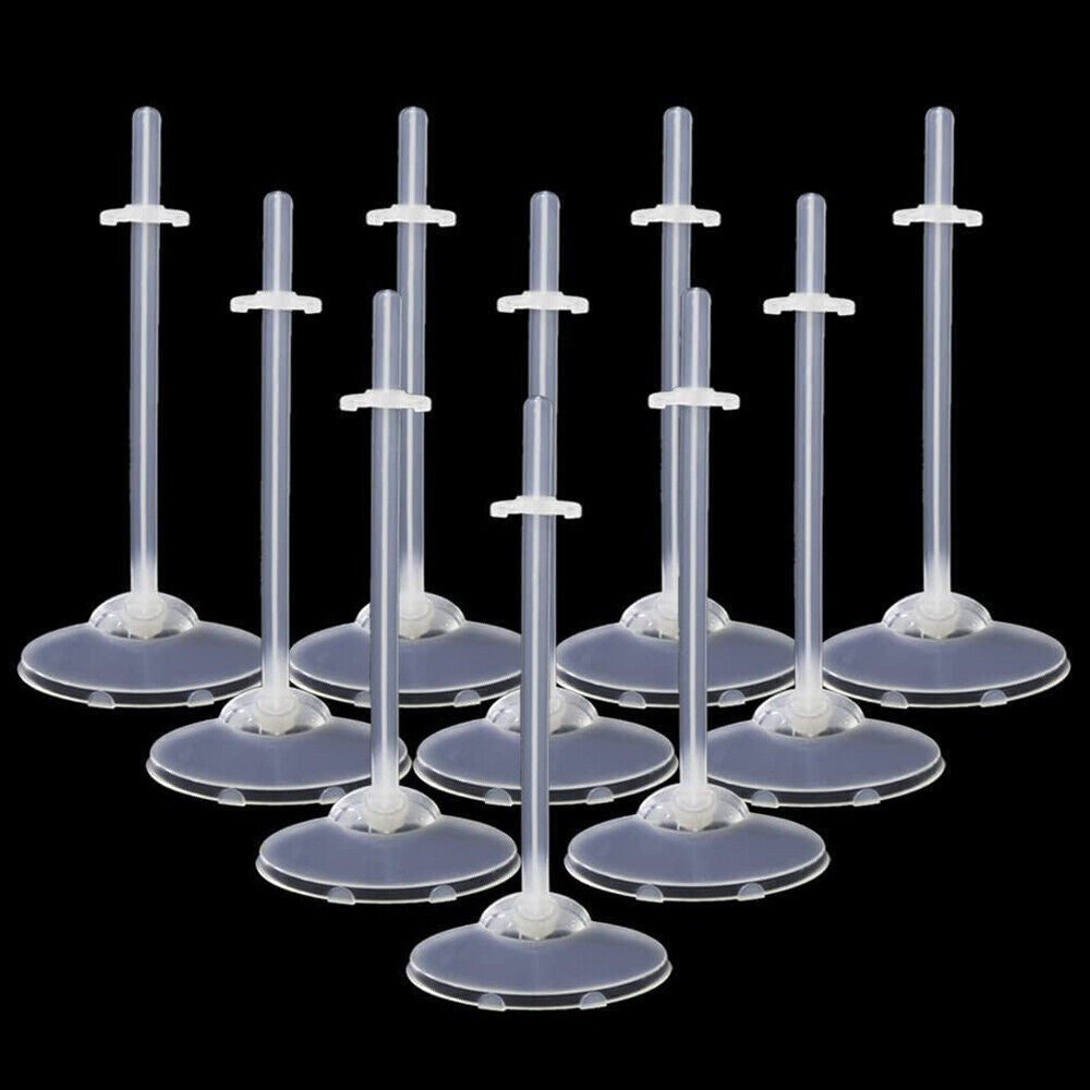 24Pcs Doll Stand Display Holder For Monster High Doll Support For 9-12in Dolls