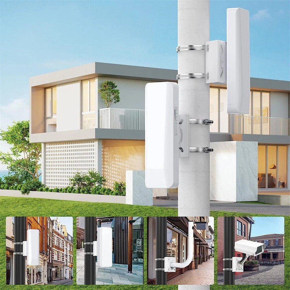 Universal Vertical Pole Mount Bracket Camera Adapter for CCTV Camera Security UK