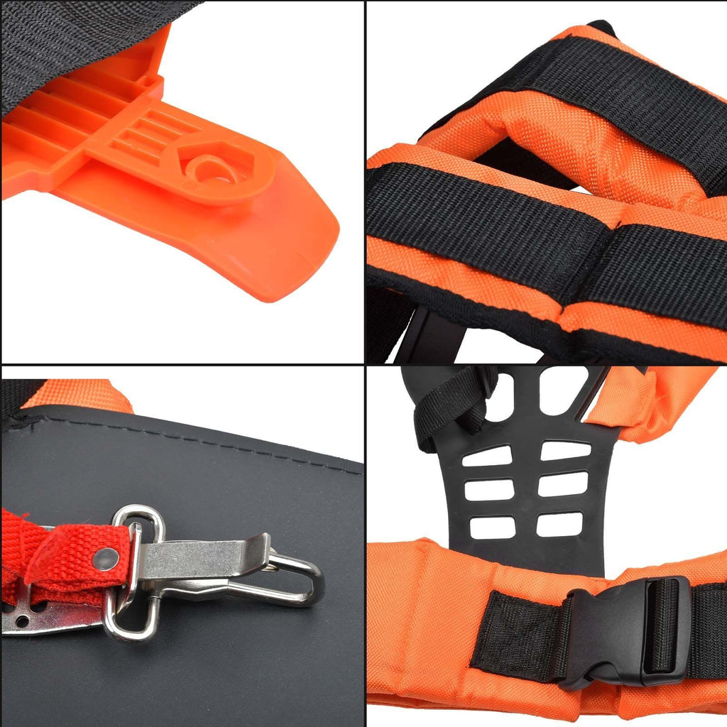Adjustable Padded Shoulder Harness Strap Garden Brush Cutter & Trimmer Strimmer