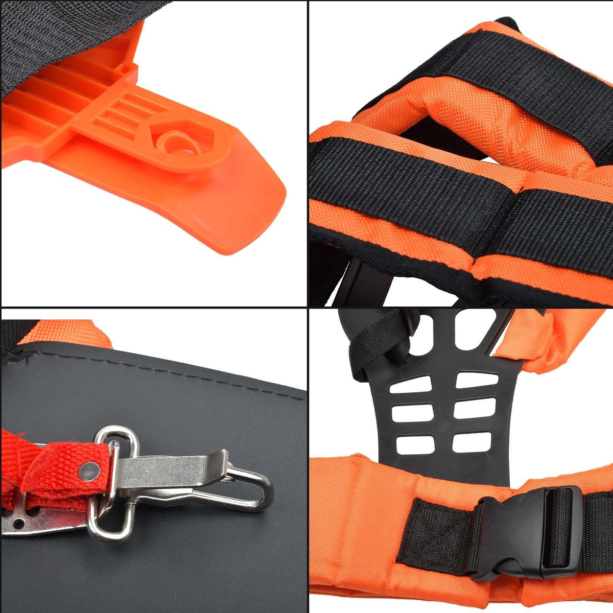 Adjustable Padded Shoulder Harness Strap Garden Brush Cutter & Trimmer Strimmer
