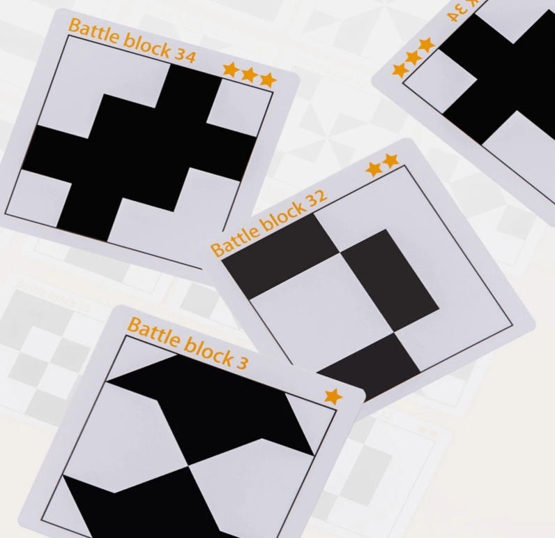 Kids Building  & Brain Teaser Game For 2 Player Building Blocks Battle Blocks UK