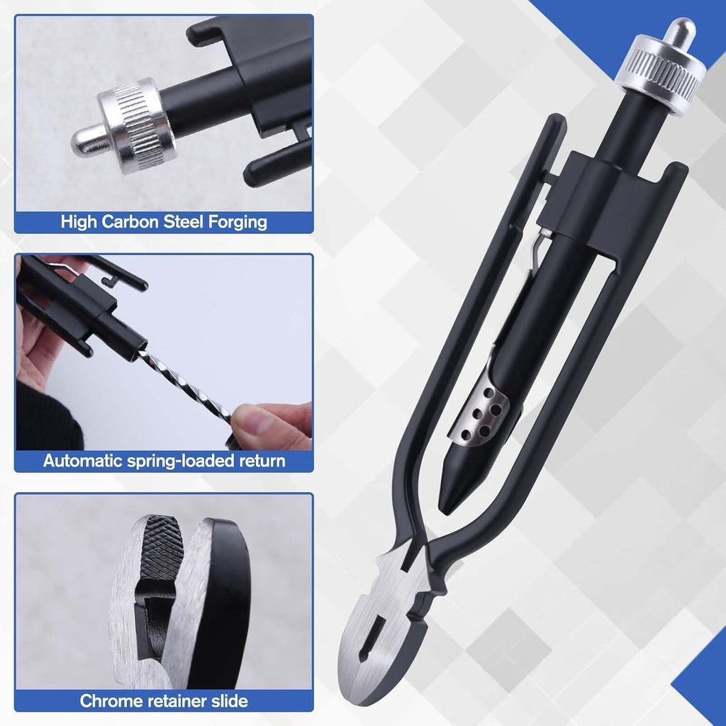 6inch Aircraft Safety Wire Twisting Pliers Set Lock Twister Tool / 15M