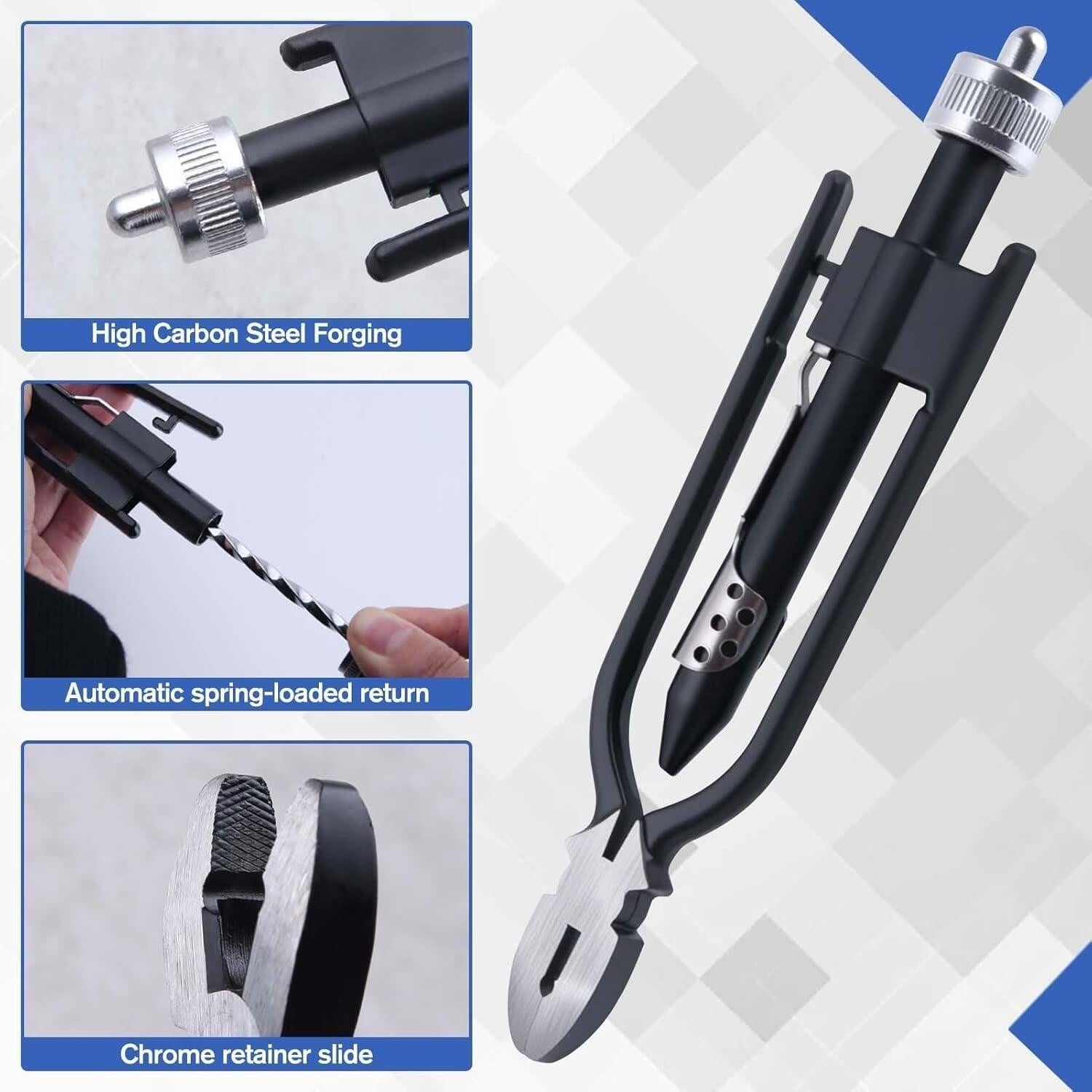 6inch Aircraft Safety Wire Twisting Pliers Set Lock Twister Tool / 15M
