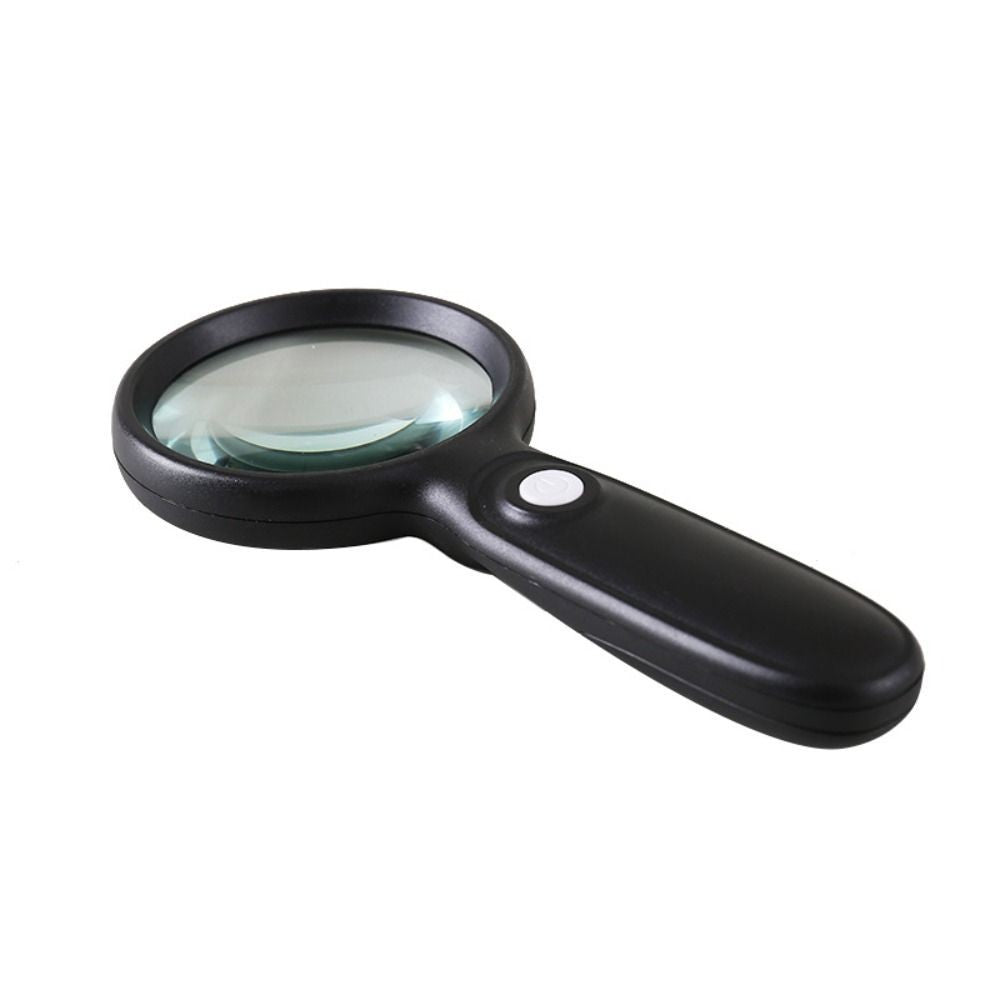 10X Hand held Large Reading Magnifying Glasses with 2 LED Illuminated Light