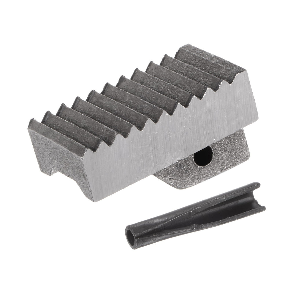 Pipe Wrench Heel Jaw with Pin Assembly 24" Wrench Replacement Carbon Steel