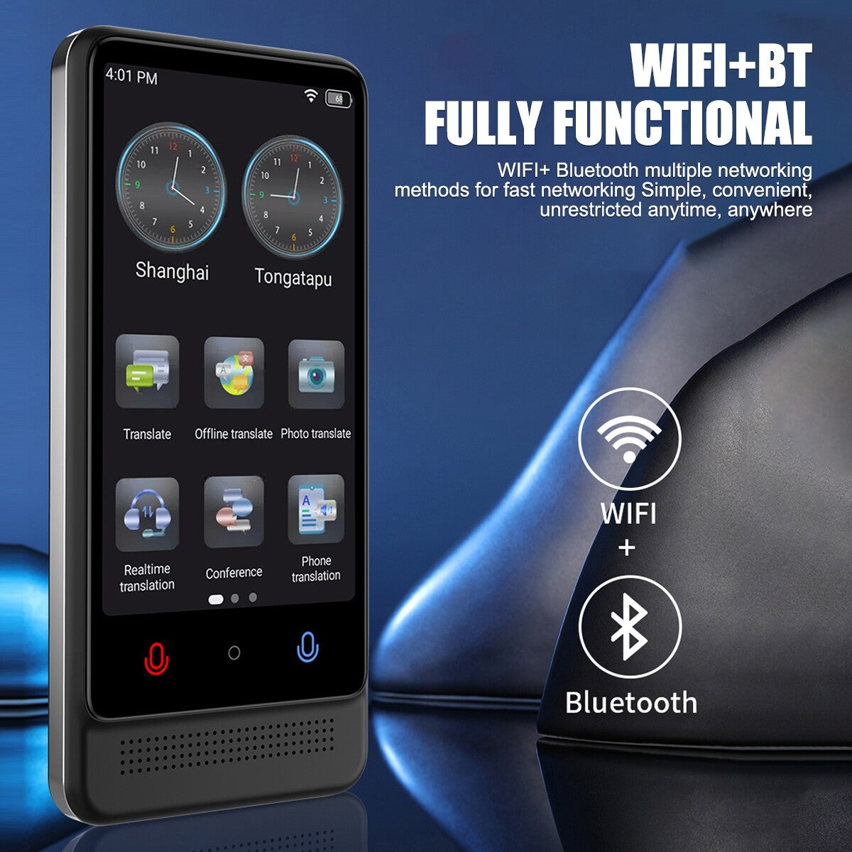 2026 Language Translator Device Real-time Smart Instant Voice 137+ Languages -UK