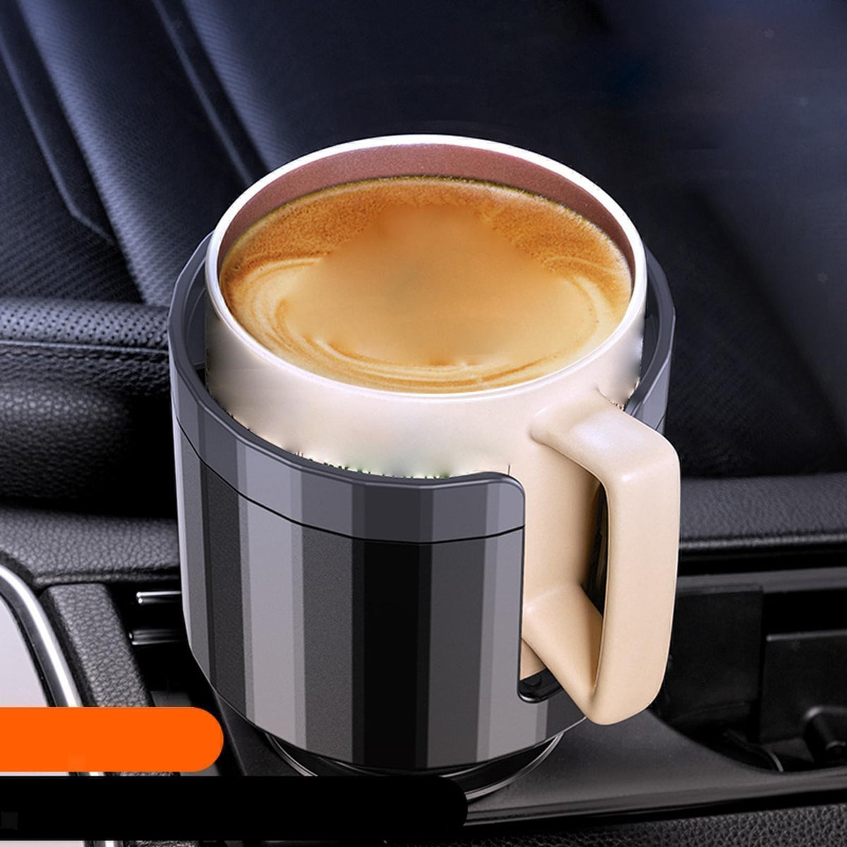 Car Cup Holder Expander Adapter with Adjustable Base for Cups Easy to Install