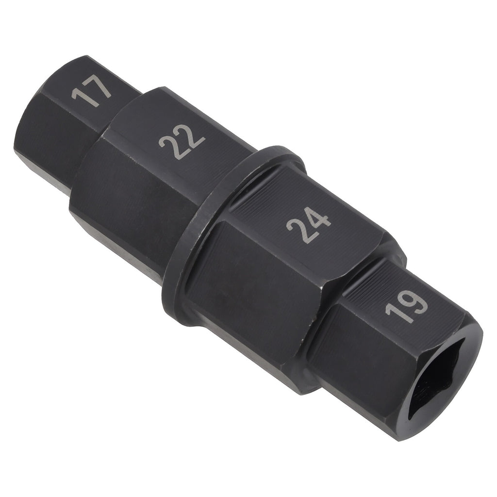 Motorcycle Front Rear Wheel Axle Spindle Tool Hex Key Socket 17 19 22 24mm