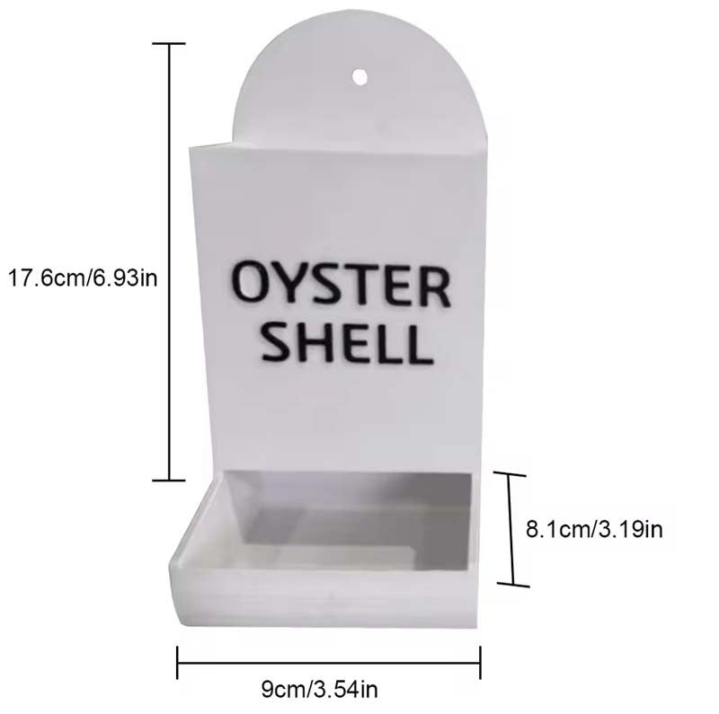 Chicken Poultry Feeder Chick Dispener Bird Hen Hangable Wind Proof Lid Legs 6kg