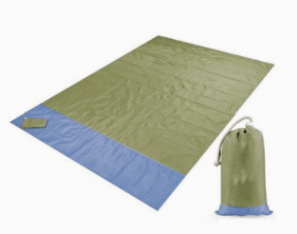 Sand Free Beach Mat Waterproof Extra Large Outdoor Camping Pocket Picnic Blanket