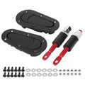 Motorsport Quick Release Bonnet Catches Flush Lock Pin Black Aero Racing Kit