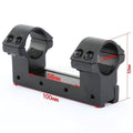One Piece Rifle Scope Mount  25.4mm 1" High Profile Rings fit 11mm Dovetail Rail