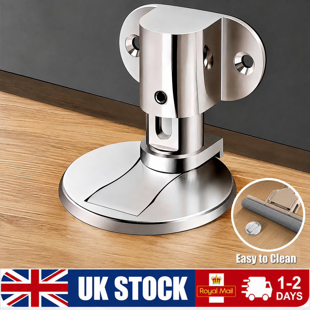 Door Stop Strong Magnetic Stainless Steel Self Adhesive for Floor Door UK