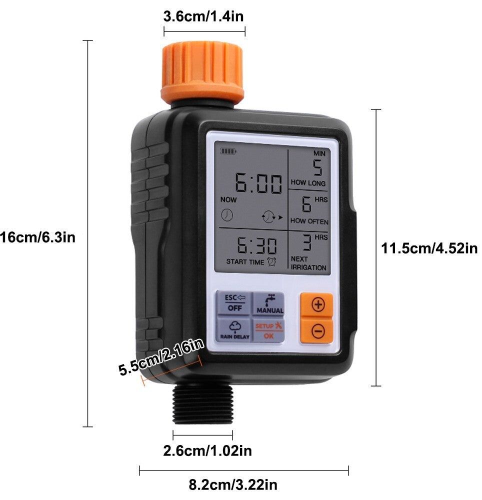 Water Timer Automatic Irrigation watering System Programmable Garden Sprinkler
