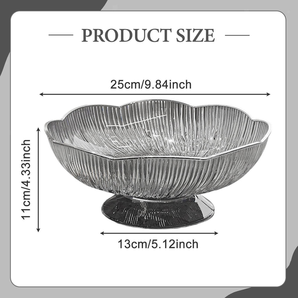 Fruit Bowl Decorative Bowl Table Centerpiece Decorative Dish Multipurpose Fruit