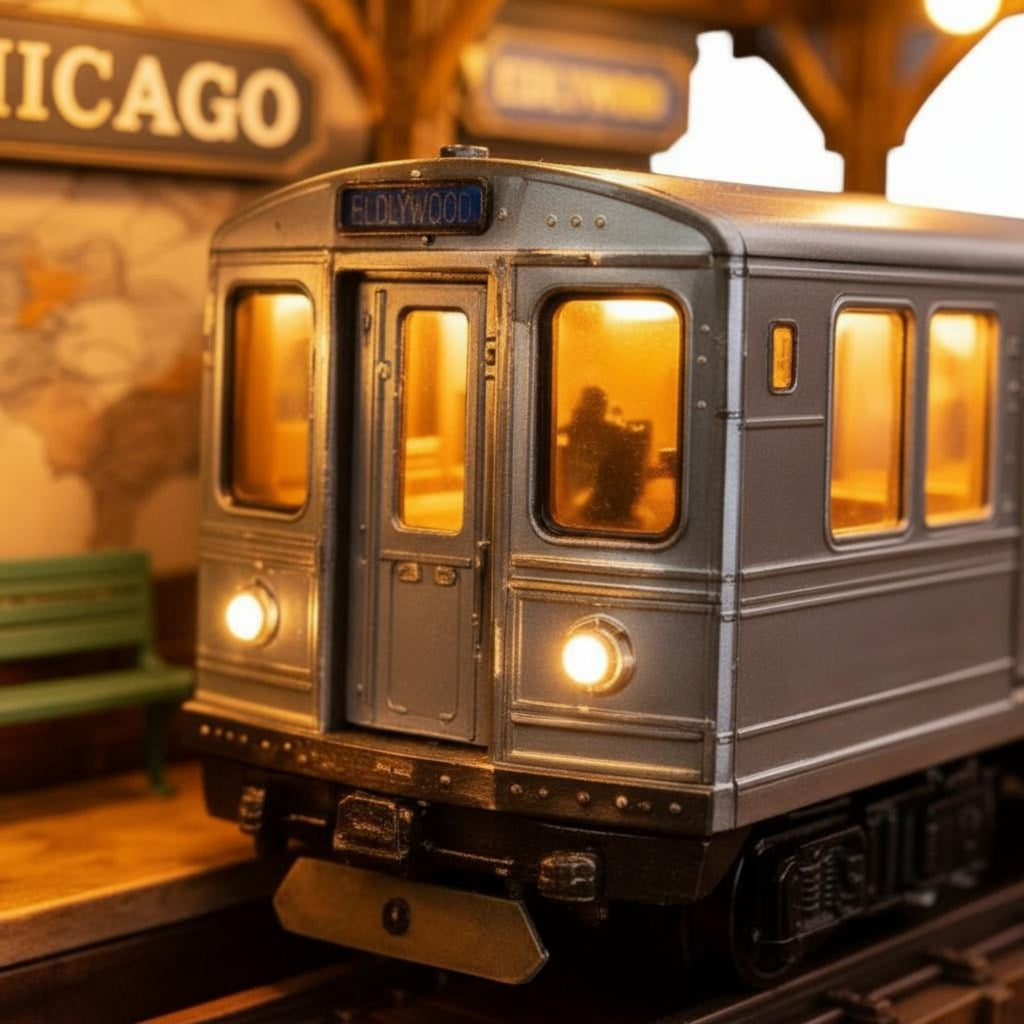 NYC Metro Model Light Gift-Ready Packaging Desk Light Sculpture Decorative