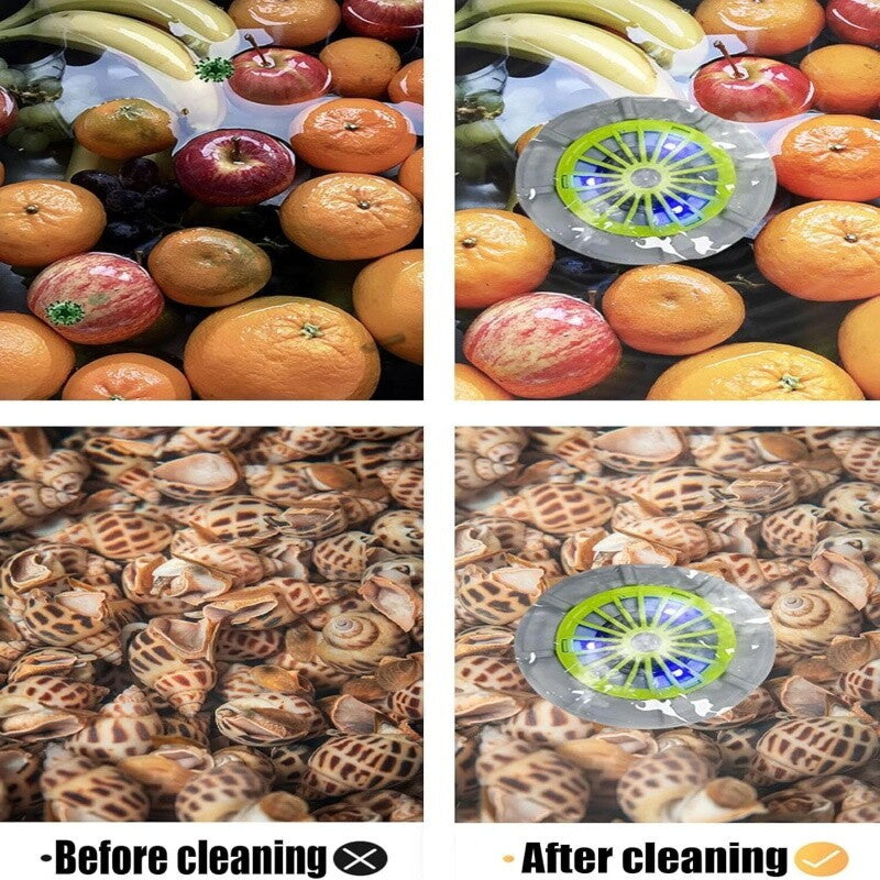 Portable Seattleget Ultrasonic Cleaner Remove Pesticides Fruit Vegetable Washer