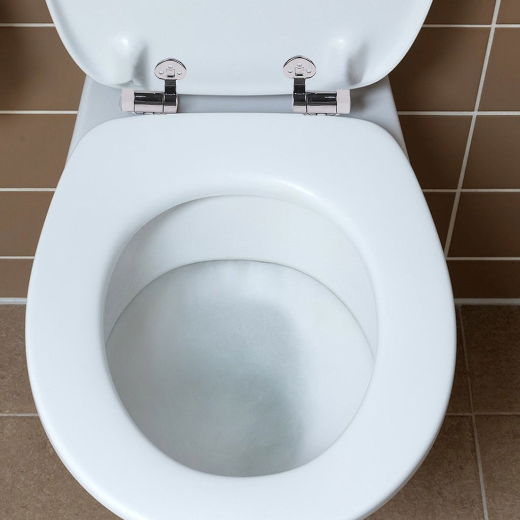 Replacement Toilet Lid Hinges with Soft Close and Complete Accessories