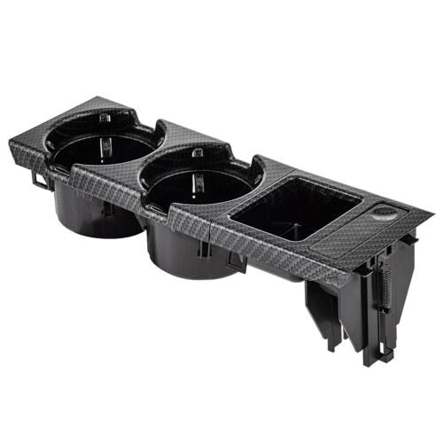 For BMW E46 325 328 330 1999-06 Center Console Drink Cup Holder Coin Storage
