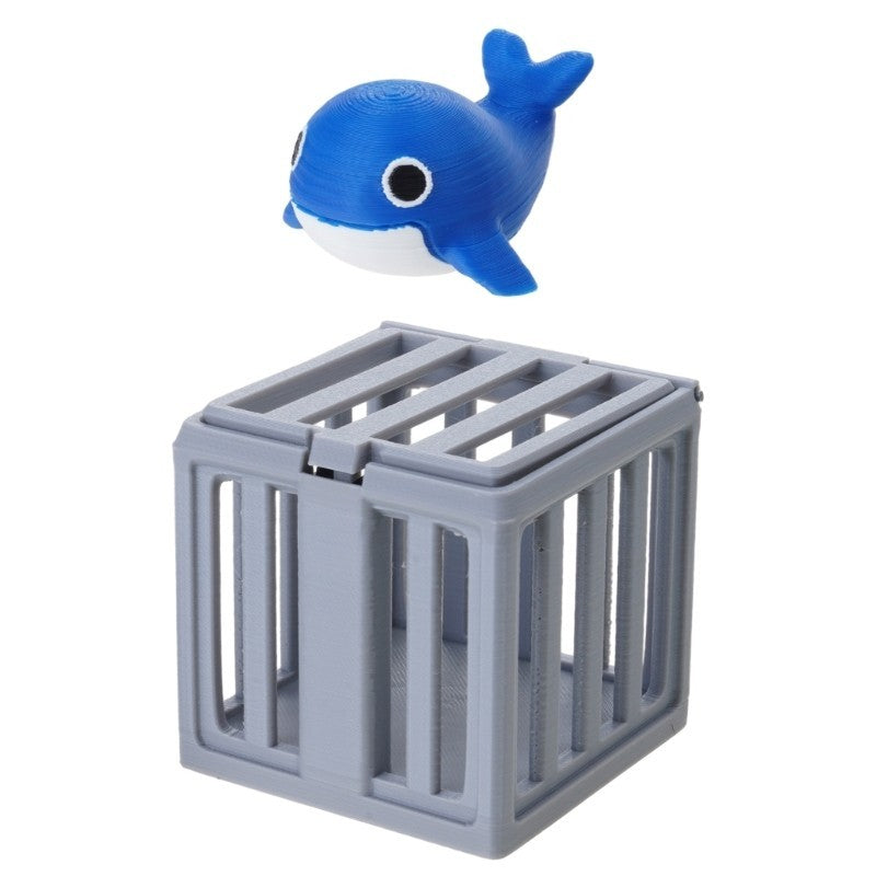 Interactive Pool Diving Rescued Toy Set For Kids Water Game Fun With Cage Animal