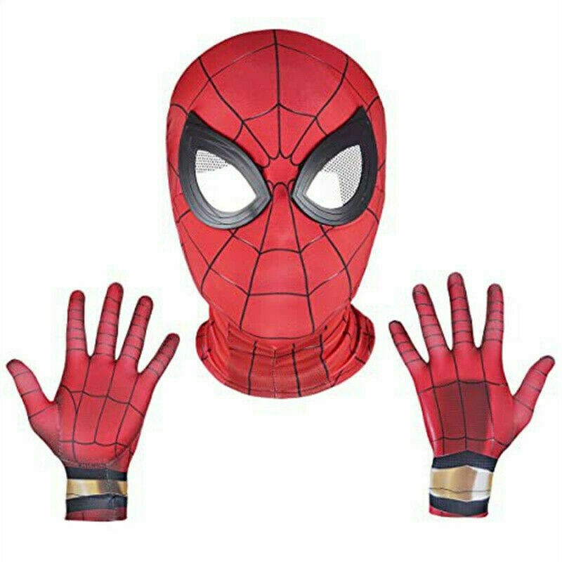 Headgear Gloves For Halloween Superhero Cosplay Carnival Deadpool Costume Mask